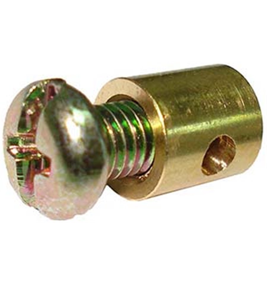 Skruvnippel Universal till vajer 2mm