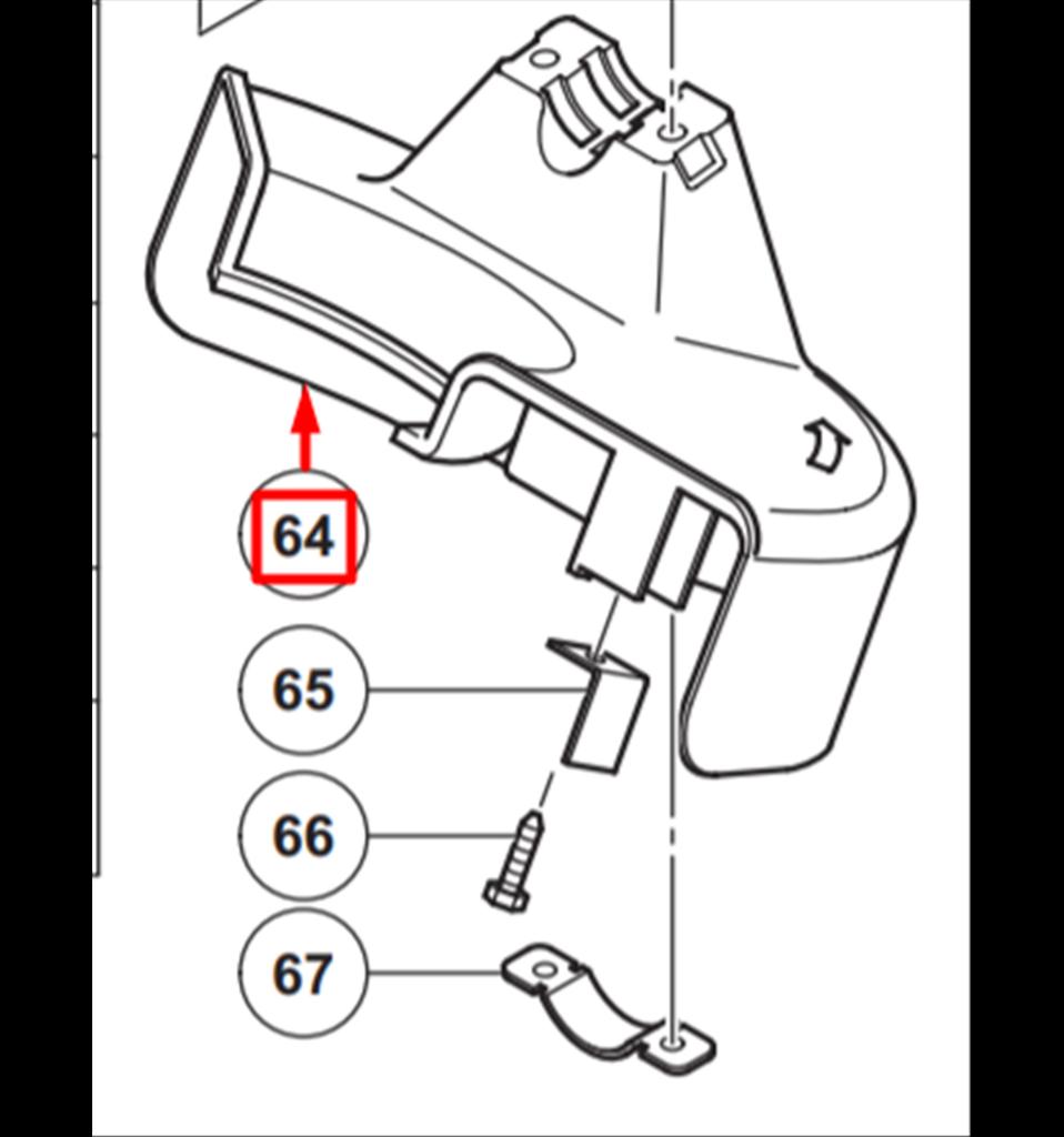 Skyddskåpa CG36DL, CG14DSDL, 95333899, 333899