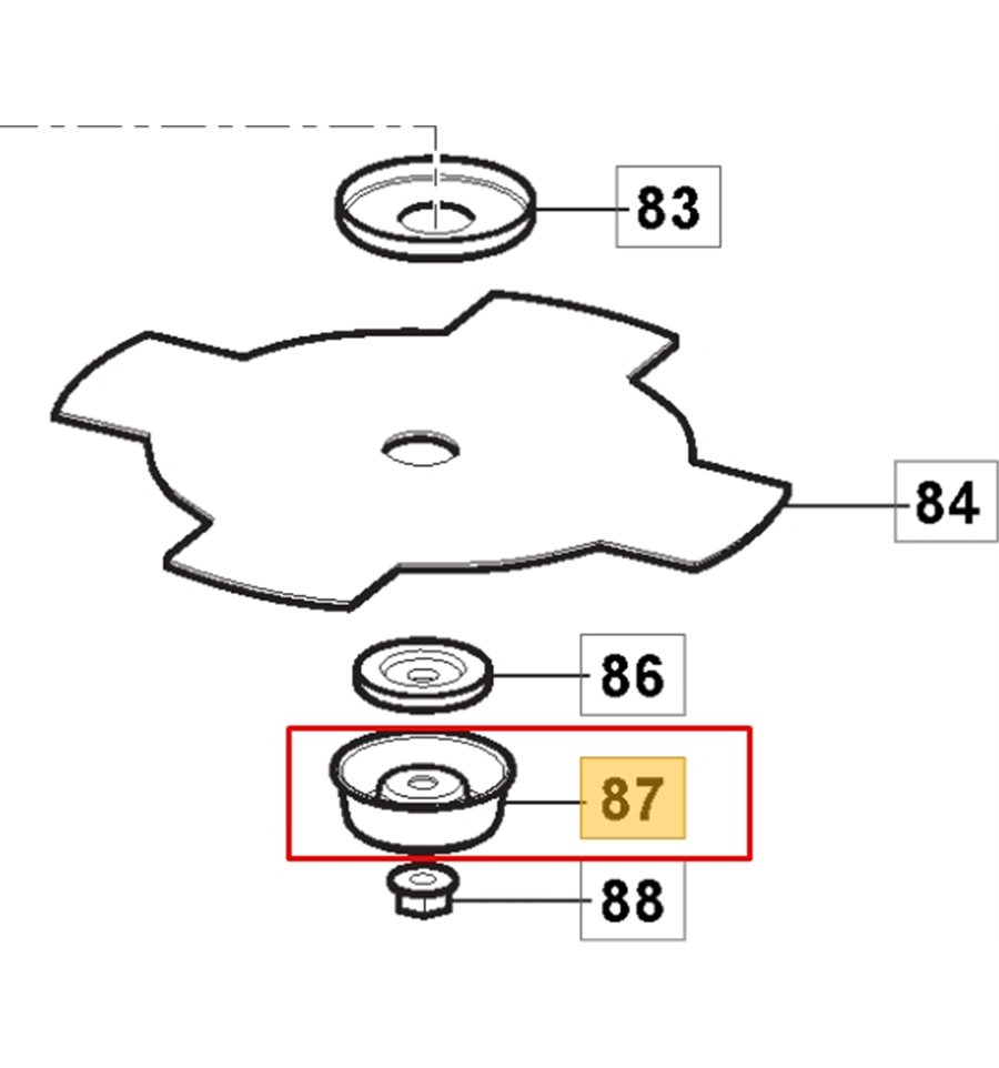 Stödköpp SBC 80AE, 118810425/0