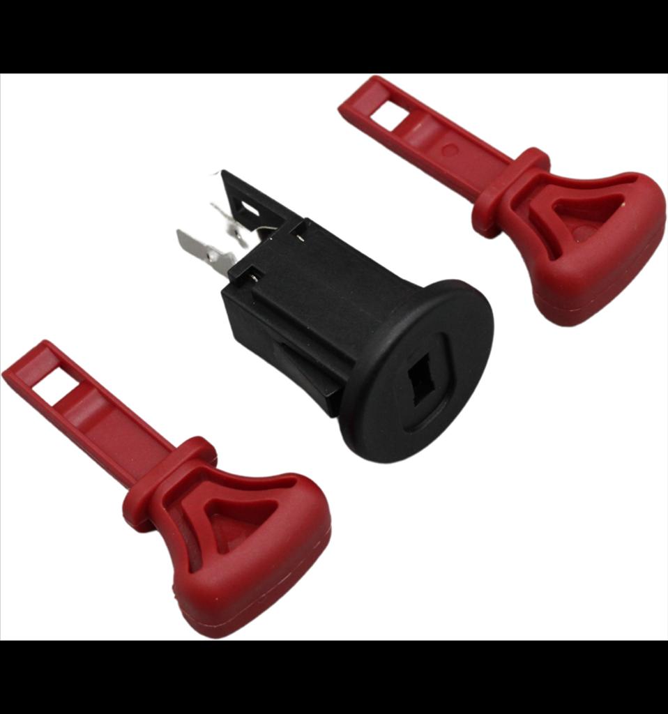 Tändningslås inkl nyckel Husqvarna ST230, ST327, ST330T, 5324292-21