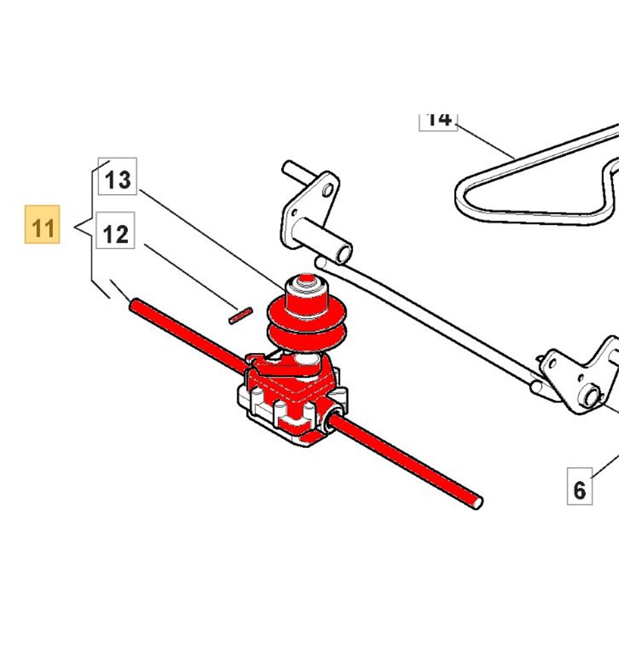 Transmission variator Multiclip 53 4S Rental, Pro 53 4S, 181003101/2