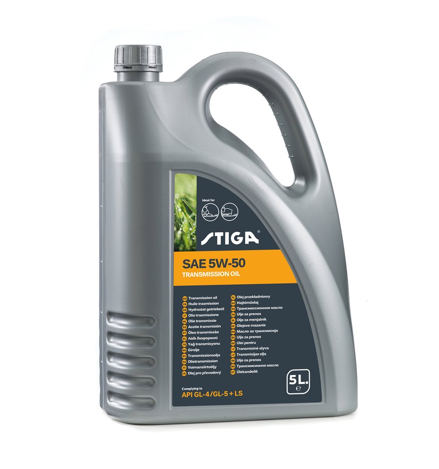 Stiga transmissionsolja SAE 5W-50, 5L, 1111-9282-01