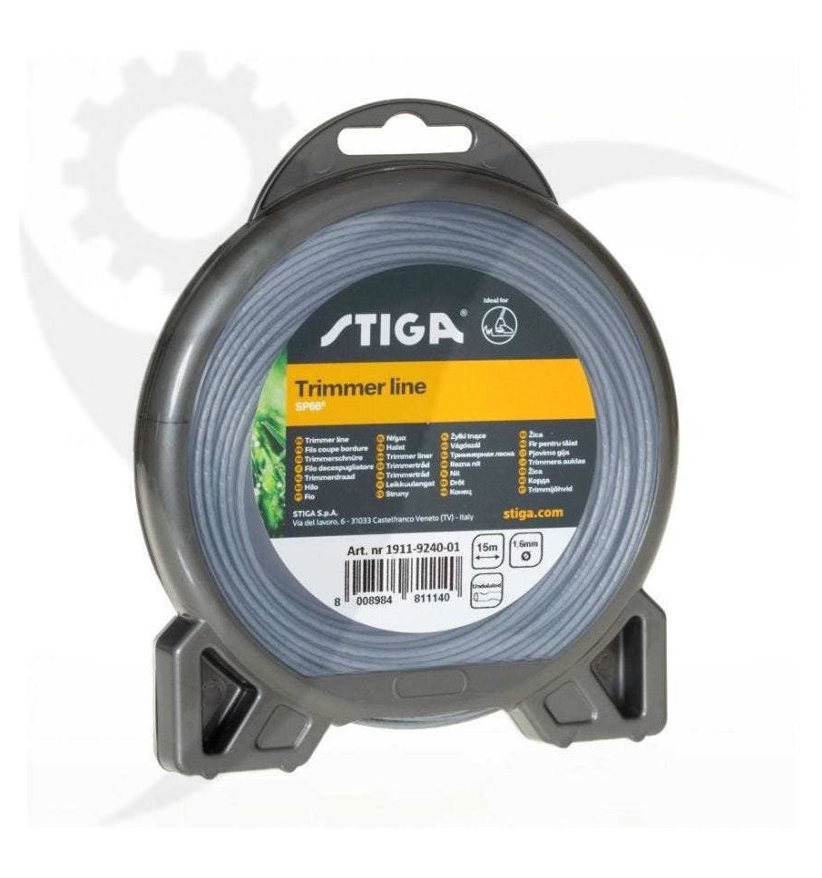 Trimmertråd 2,0mm x 15m, 1911-9241-01