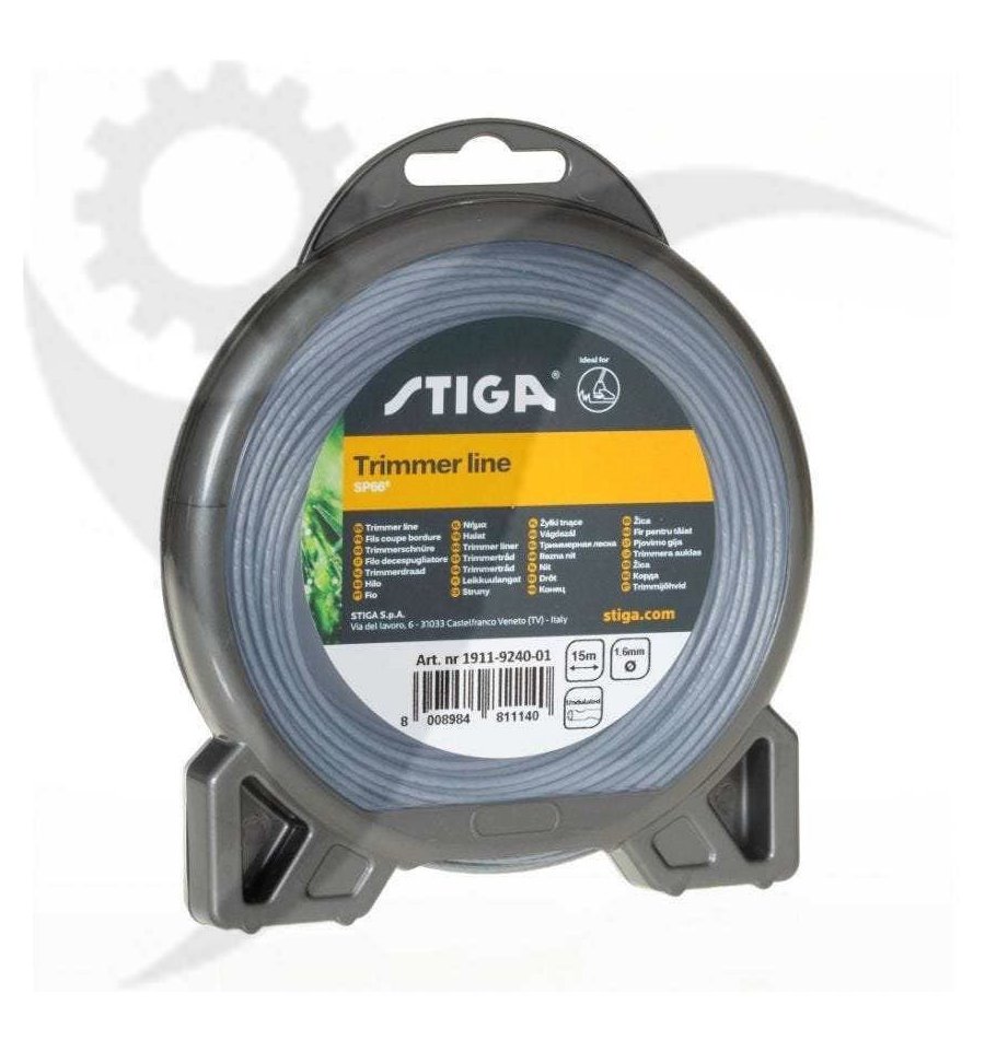 Trimmertråd 2,4mm, 15m, 1911-9242-01
