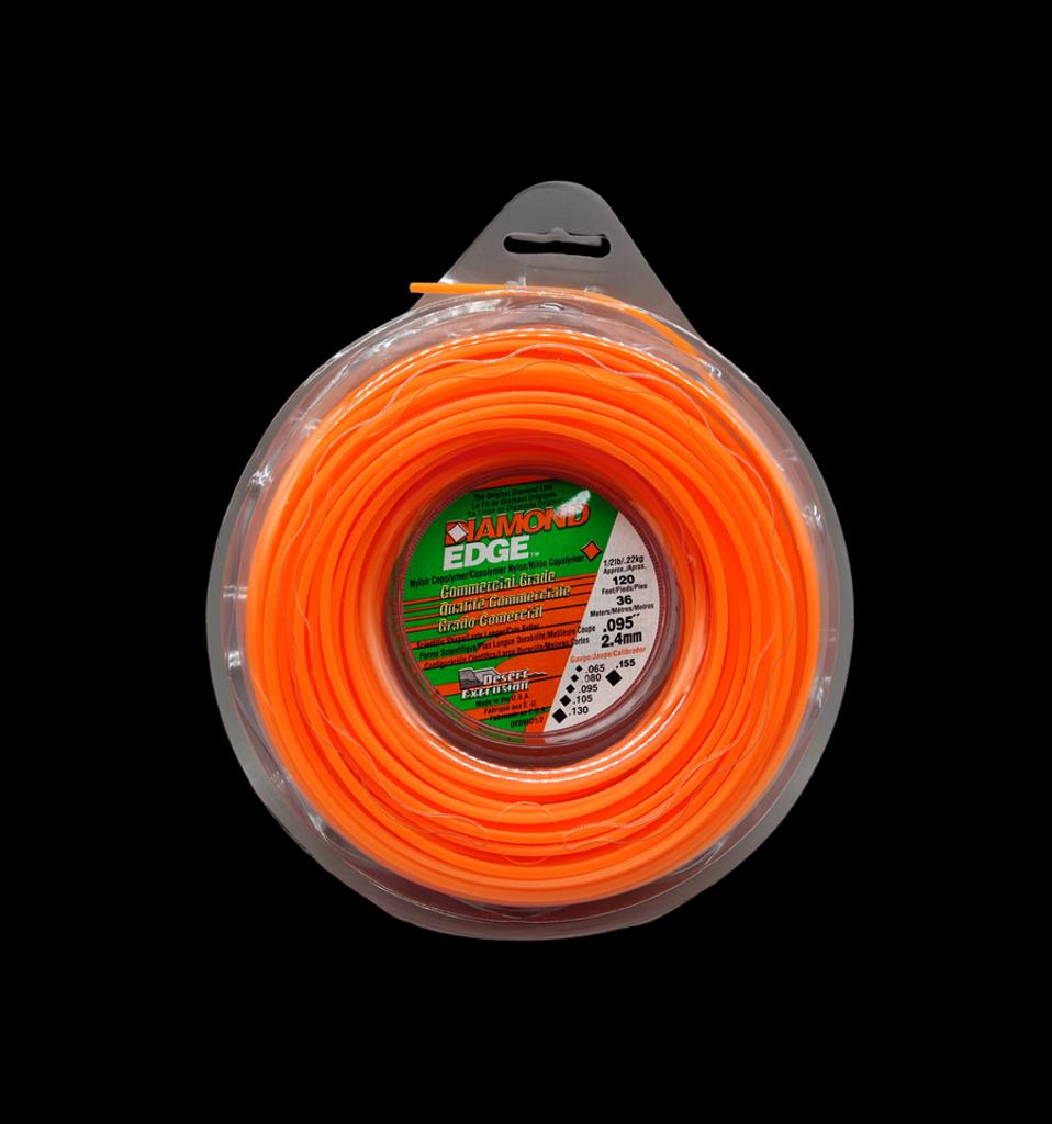 Trimmertråd 2.4mm x 42m Diamond Edge