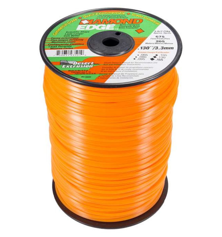 Trimmertråd 3,3mmx228m Diamond Edge