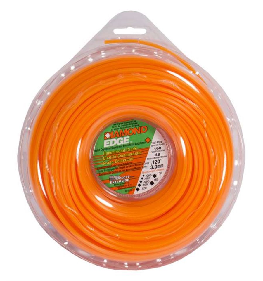 Trimmertråd 3.9mm x 28m Diamond Edge