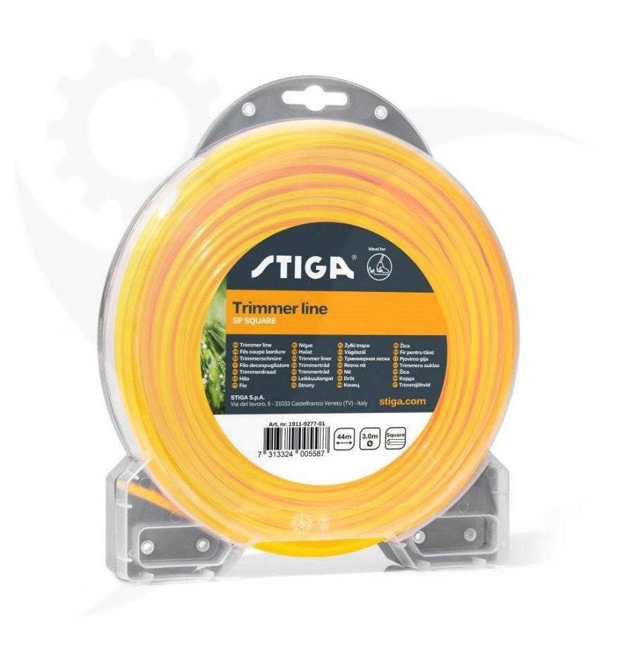 Trimmertråd fyrkantig 3.0mm, 44m, 1911-9277-01