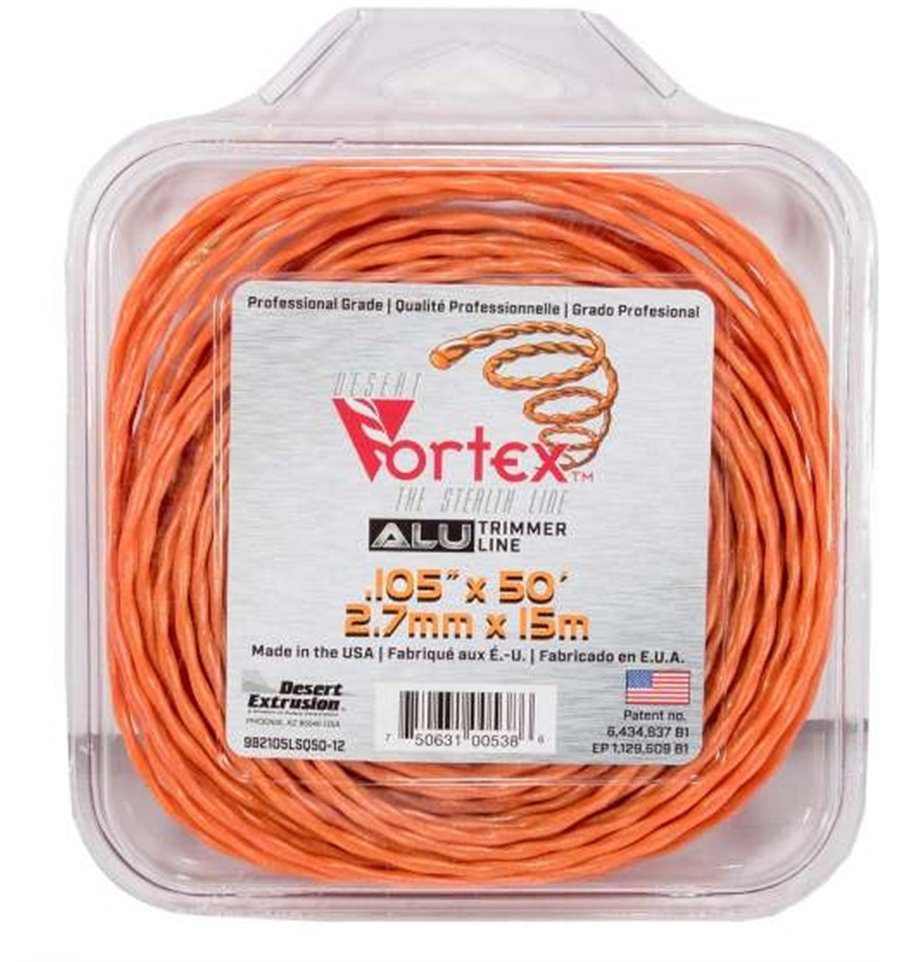 Trimmertråd Vortex Alu 2.7mm x 15m