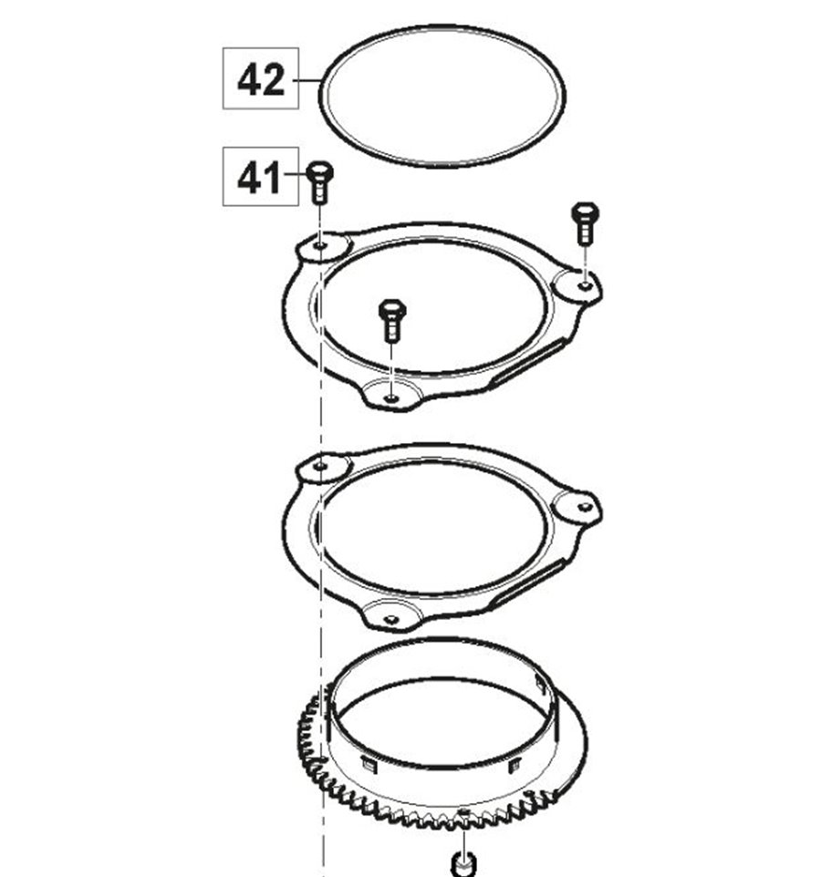 Utkastring komplett ST5266P, ST6272P TRAC, ST7276PH, 118821173/0