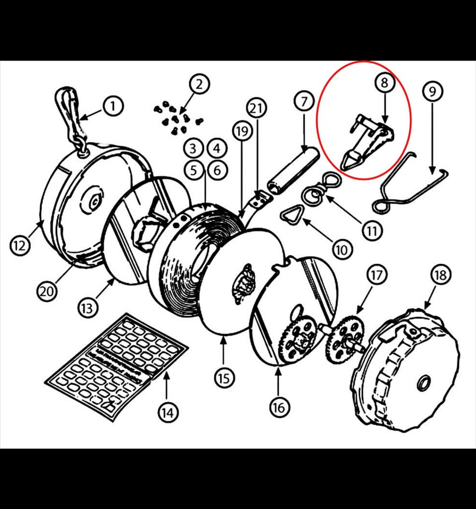 Utlösningskrok 5056972-10