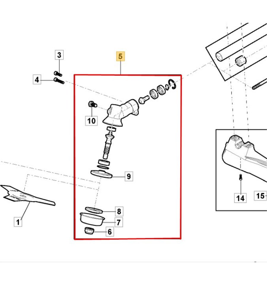 Vinkelväxel BC730, 118805603/0