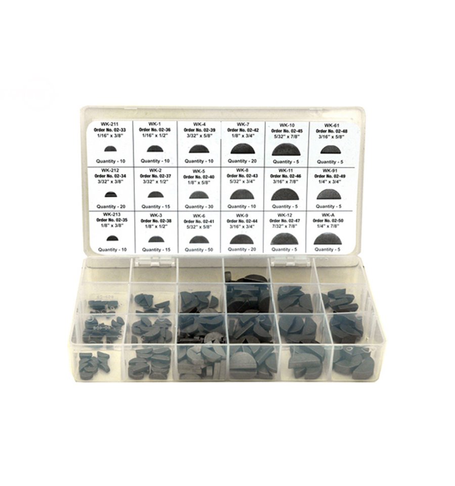 Woodruffkilar sortimentslåda, 250st