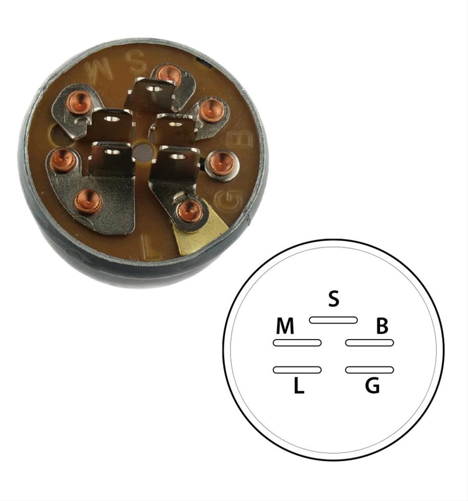 Tändningslås Stiga Estate President, Tornado, Royal, 118450065/1