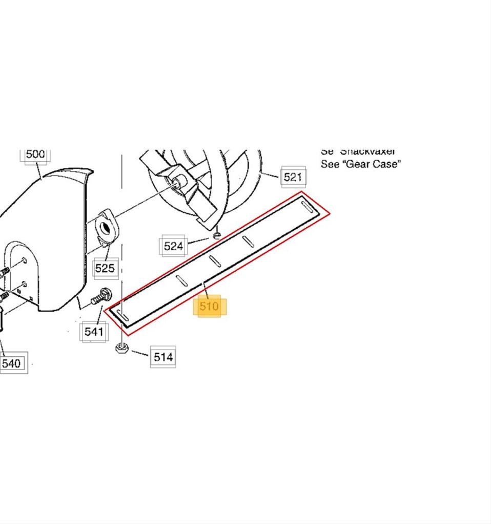 Skrapskär Snow Blizzard, Flake, Buster, m.fl. 1812-2470-01