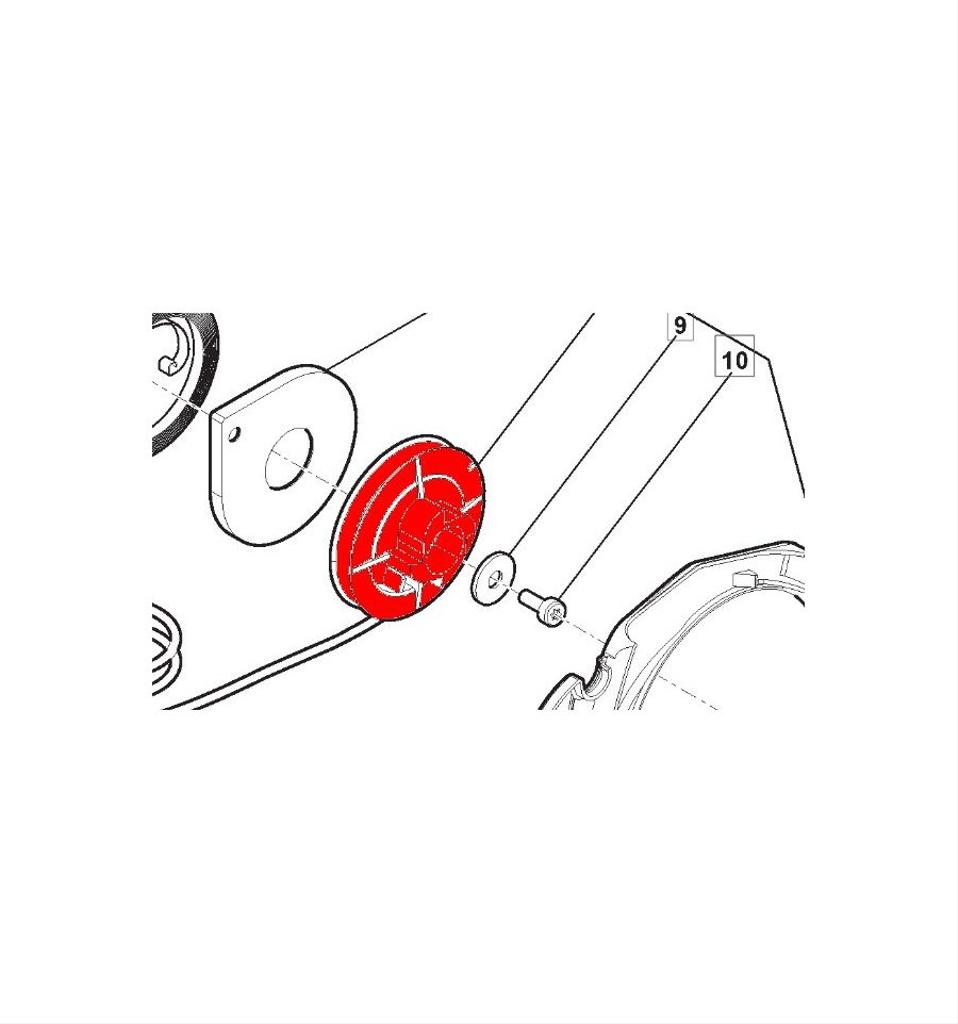 Linhjul SP386, SP426, SP466, SP526, 118804243/1