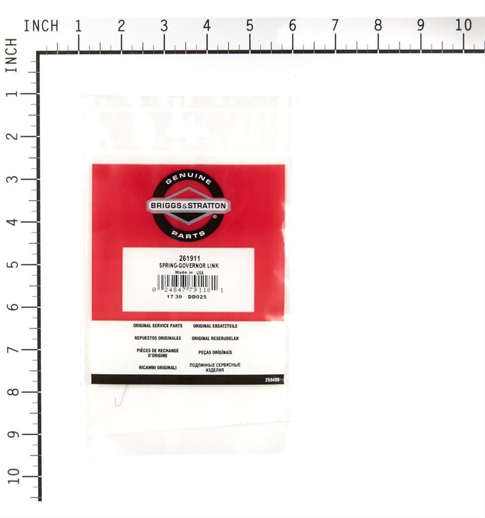 Regulatorfjäder 261911