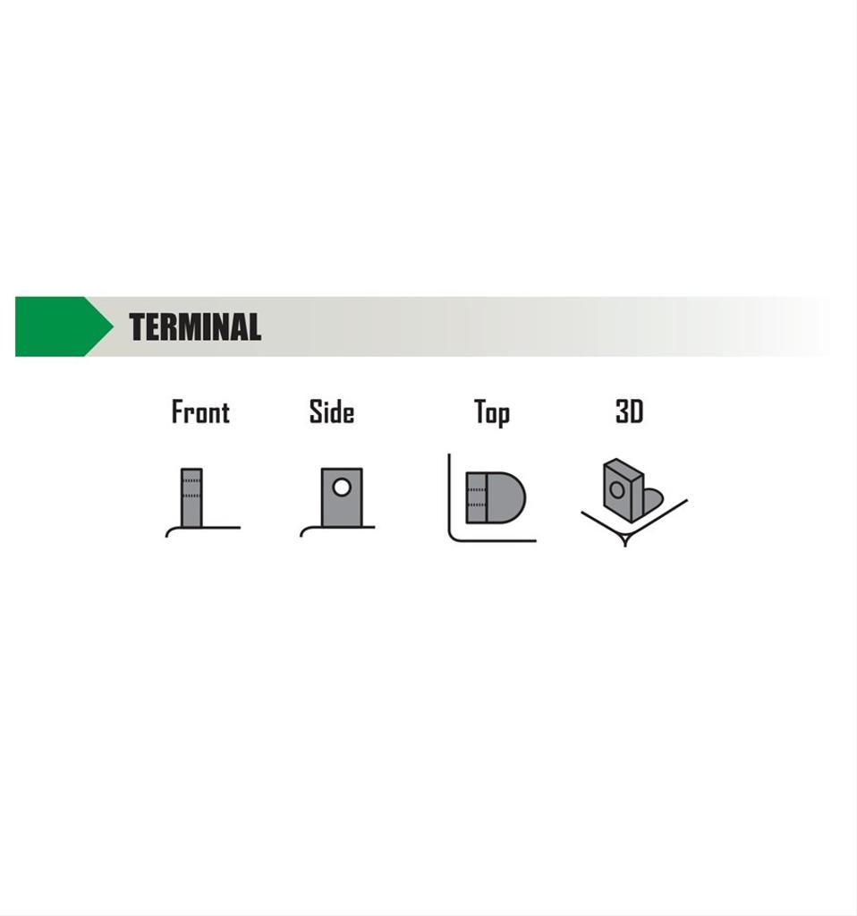 Batteri 12V, 28Ah U1-9R Husqvarna Rider, Jonsered FR, 5770416-01