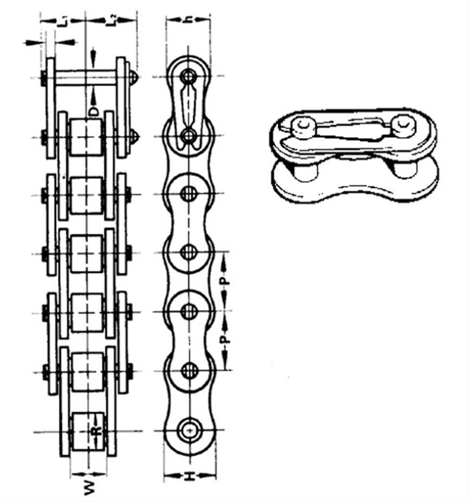 Kedjelås 1/2x5/16" Stiga Villa, Garden, 9589-0504-00