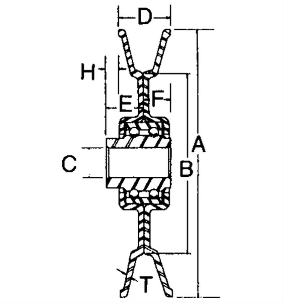 Spännrulle Toro, Wheel Horse, Gilson, 1136, 8510