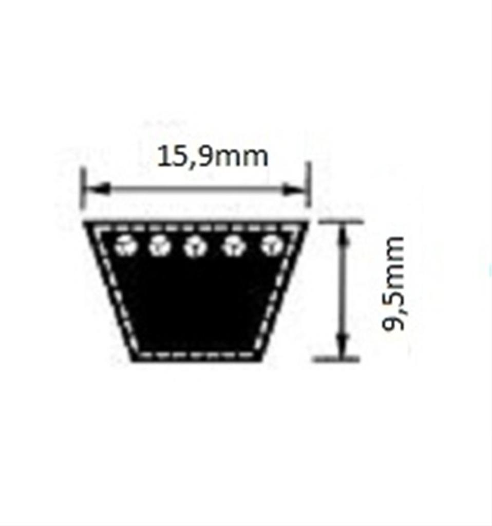 Drivrem Toro 55-7660, MTD 754-0427