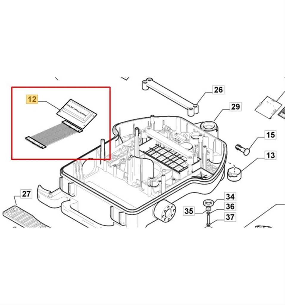 Display Autoclip 221, 223, 225, 228, 230, 112600246/1