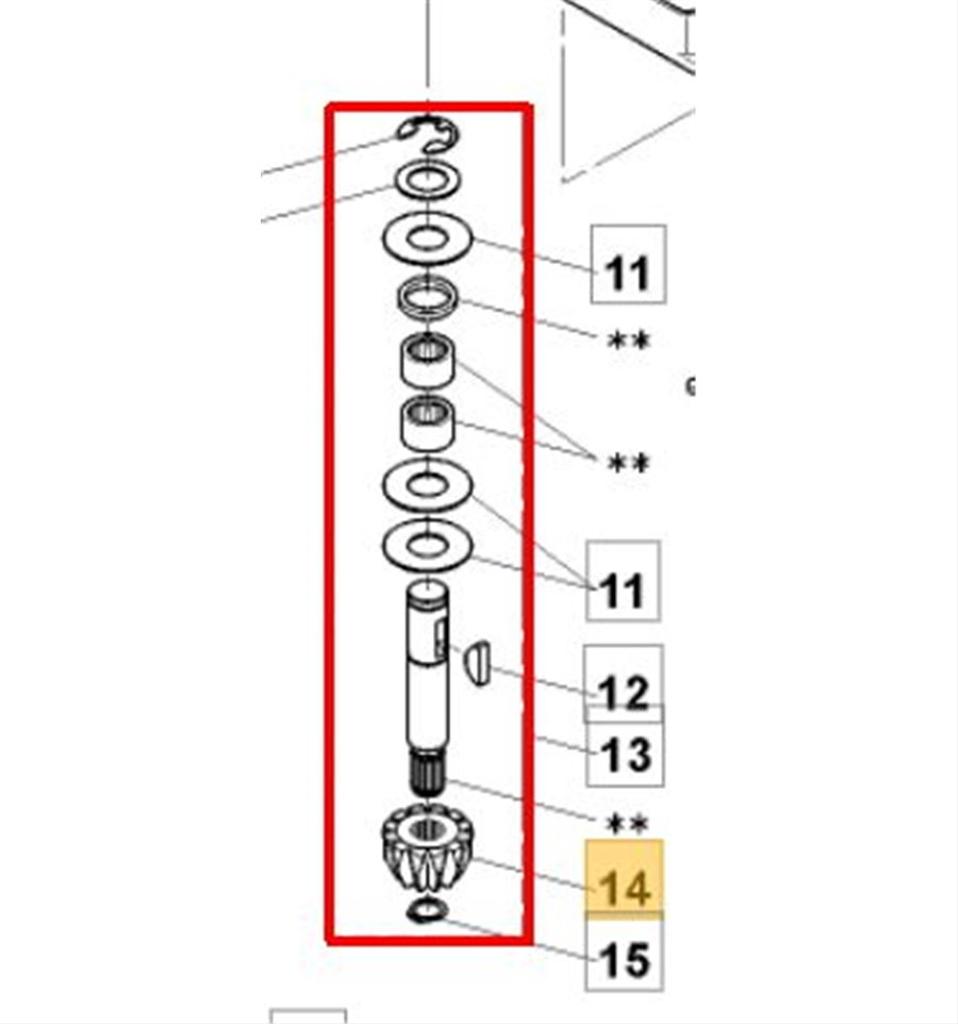 Servicesats transmission, Estate Tornado  m.fl.  F000-6595-01