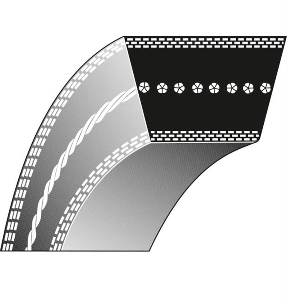 Drivrem Stiga 522, Snow Master, 1812-9019-01, Murray 37x120
