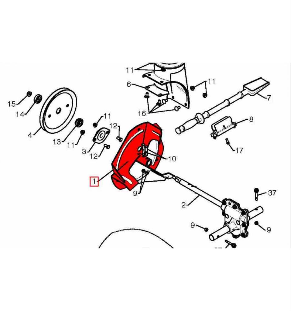 Fläkthjul Partner, McCulloch, Jonsered, Husqvarna 5311679-01