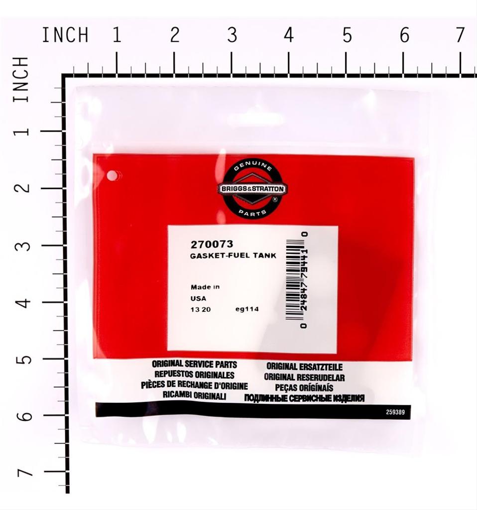 Packning bränsletank 270073