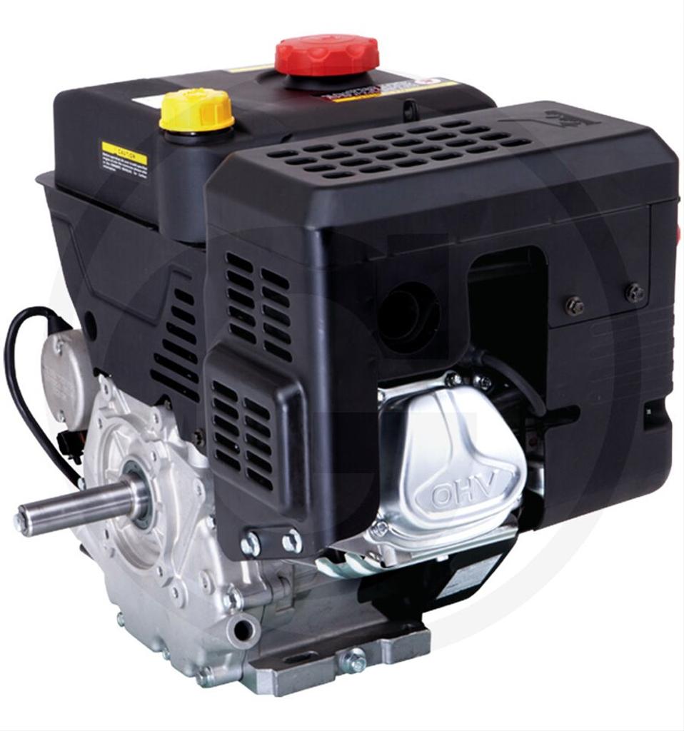Motor snöslunga Loncin OHV 10,5hk,  Elstart, horisontel 25mm,  LC185FDS