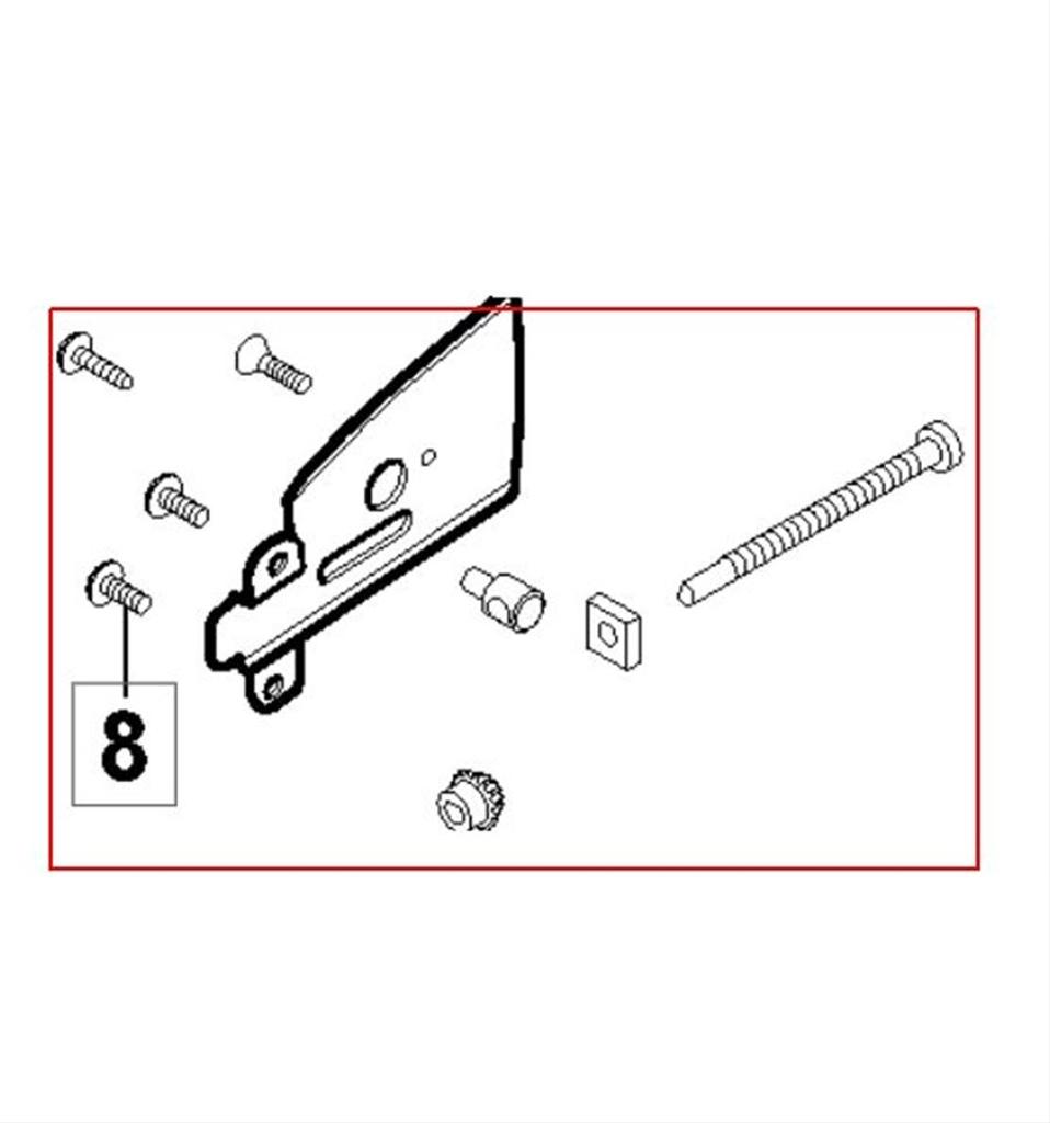 Kedjesträckare komplett SE1835, 118805351/0