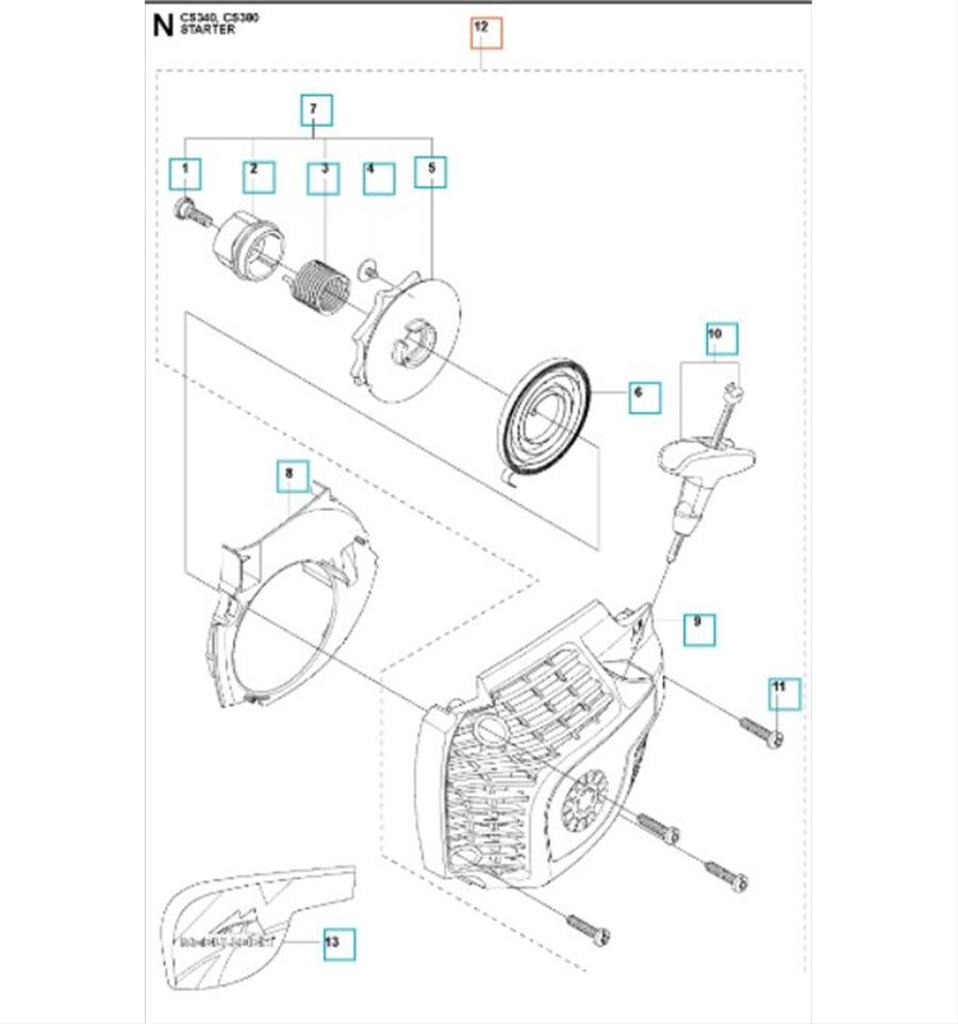 Startapparat CS340, CS380, 5771625-01