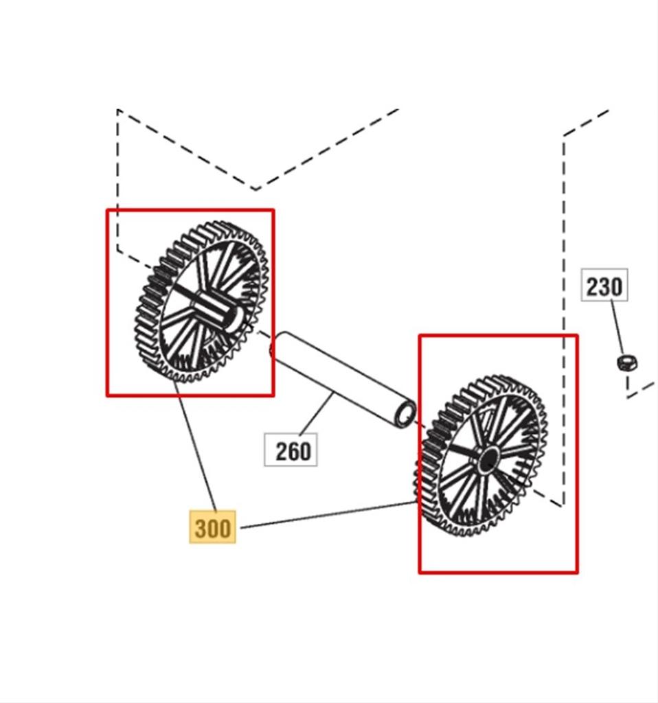 Drev Snow Flake, Power, 1812-2525-01