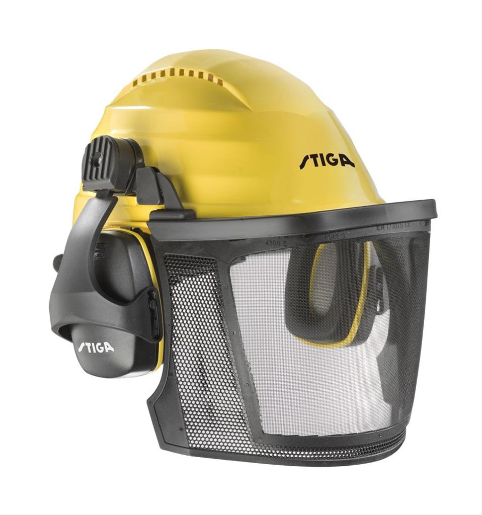 Skyddshjälm inkl hörsskydd