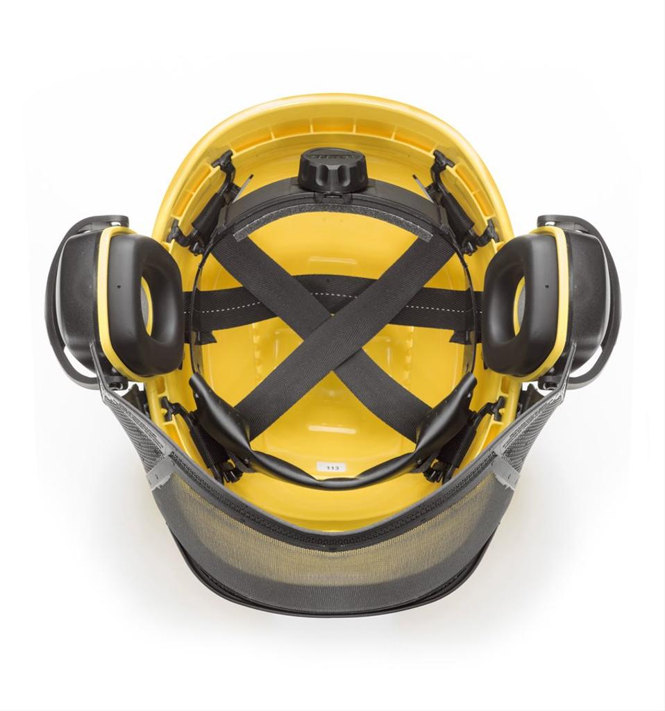 Skyddshjälm inkl hörsskydd