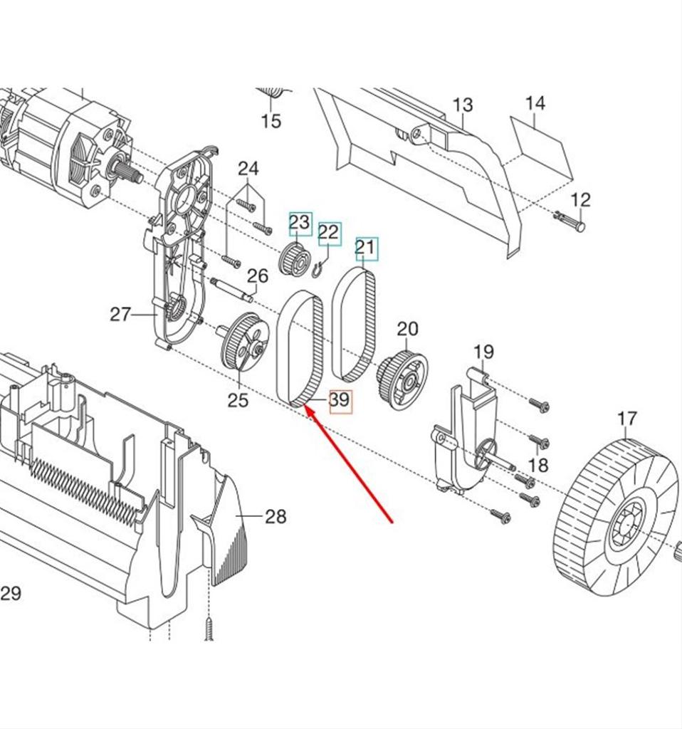 Drivrem EVC1000/30, 5205363-01