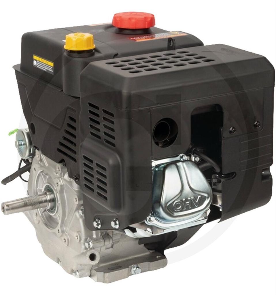 Motor snöslunga Loncin OHV 12hk,  Elstart, horisontell 25mm, LC190FDS