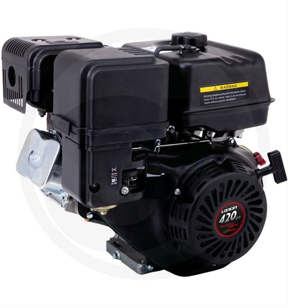 Motor 12hk, horisontell, 420cc, 25,4mm, G420FA