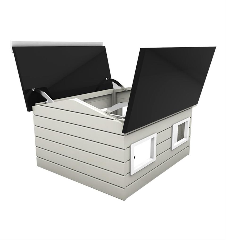 Hus till robotgräsklippare Compact grå