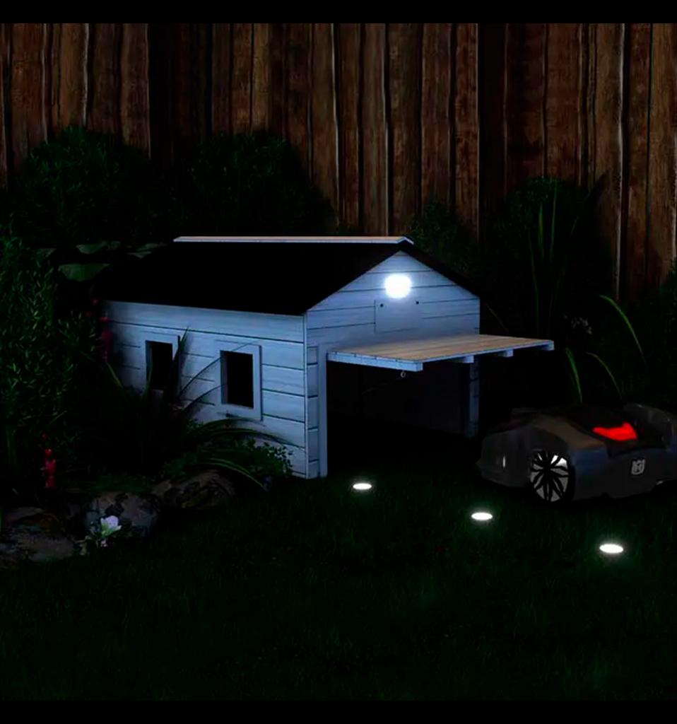 Hus till robotgräsklippare Home Plus grå