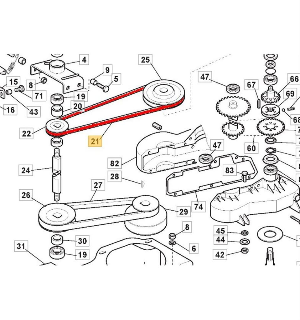 Drivrem Silex 95B, 118800001/0