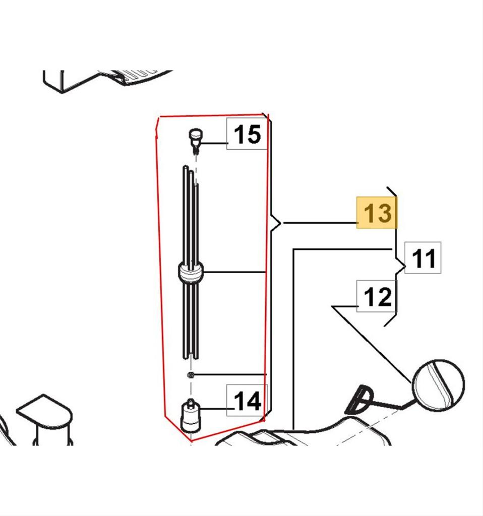 Bränsleslang komplett SBP375, 118804509/0
