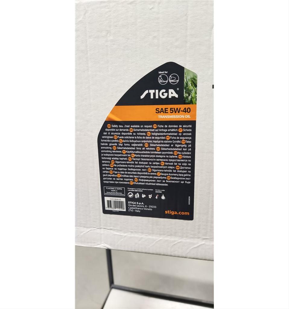 FYNDVARA - Hel kartong Stiga transmissionsolja 5W-40