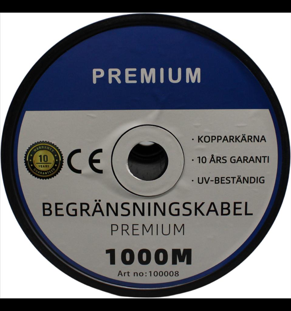 Begränsningskabel Robotgräsklippare 1000m, Premium