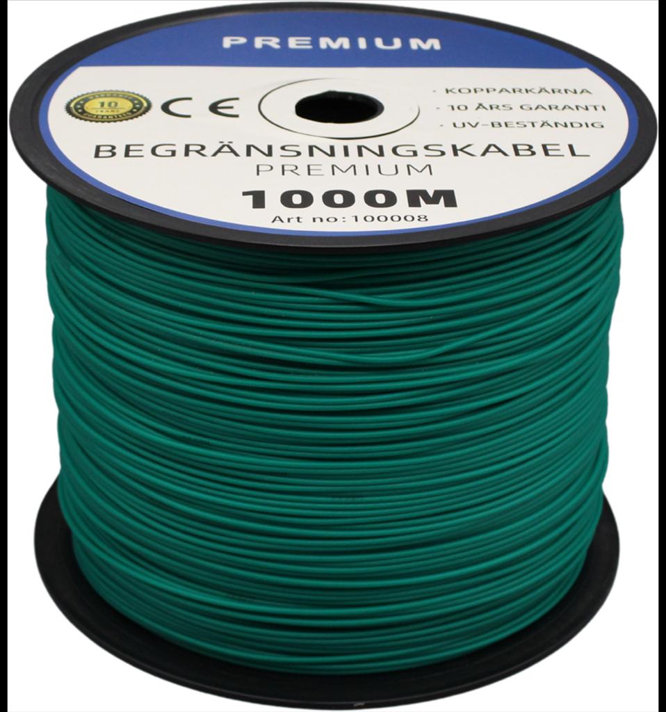 Begränsningskabel Robotgräsklippare 1000m, Premium