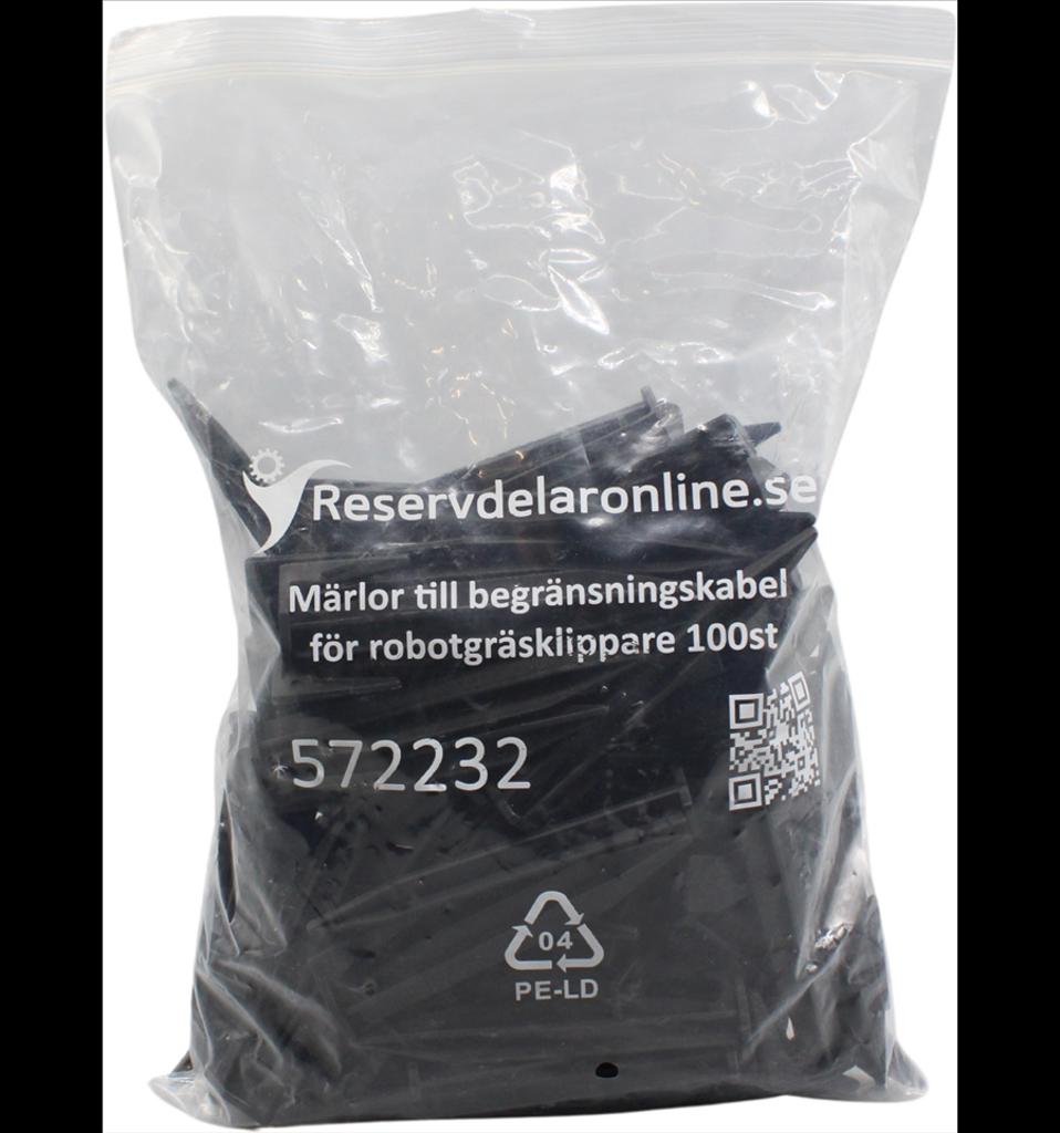 Märlor till begränsningskabel för robotgräsklippare 100st
