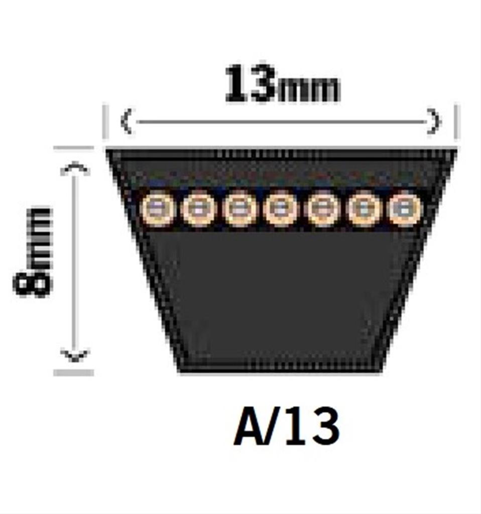 Kilrem A126 - 13x8x3200mm (Li)