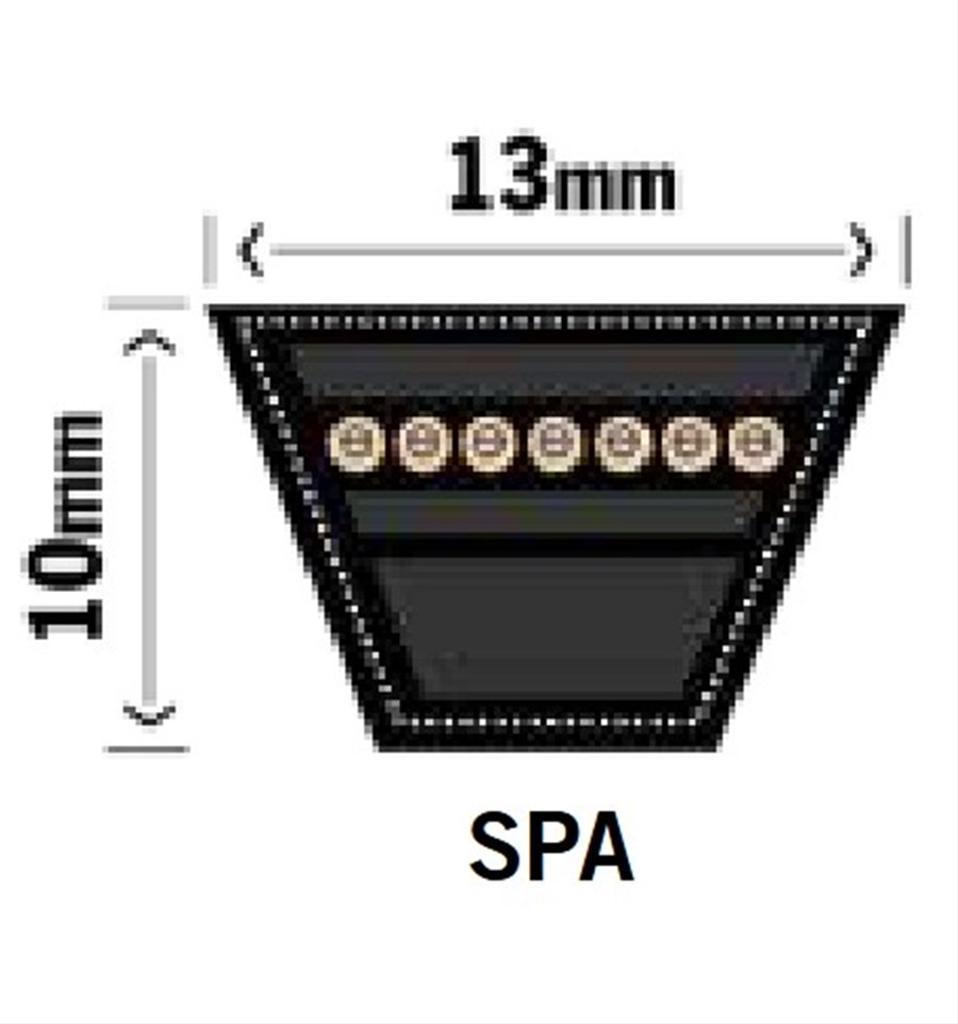 Smalkilrem SPA1360 - 13x10x1360mm (Ld)