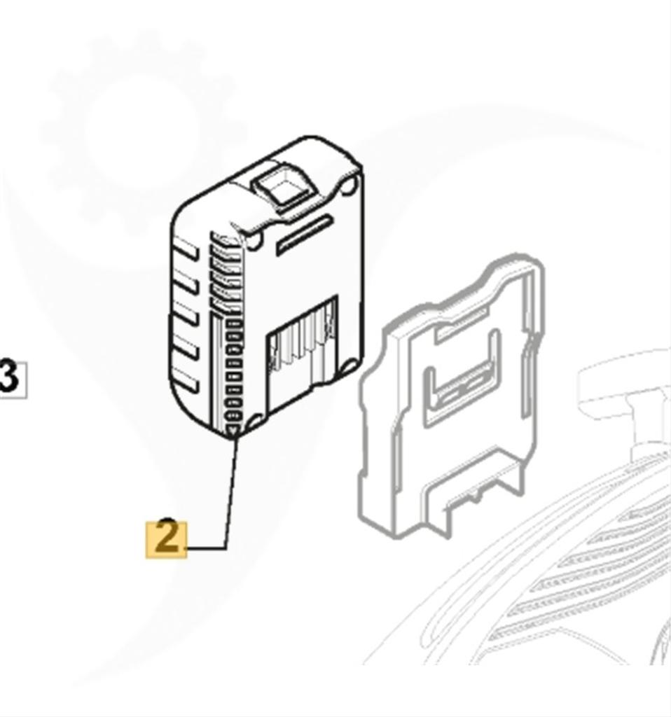 Batteri Combi 48SQ, Combi 53SEQ, Multiclip 50SX, 118552462/1